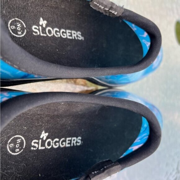 Sloggers Women's Blue Rain / Garden Waterproof Shoes - Picture 11 of 11